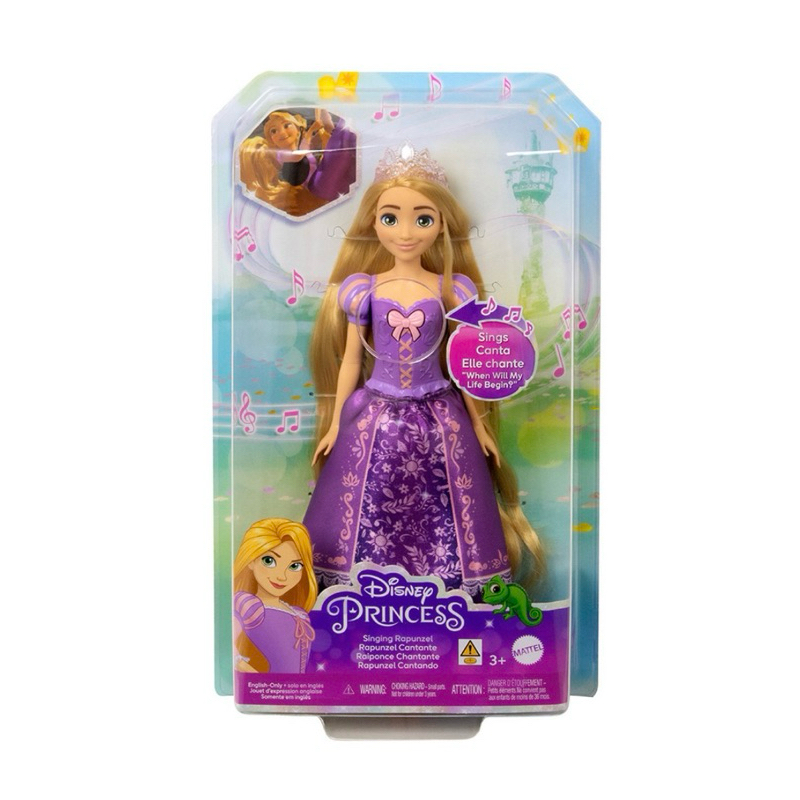 🆘現貨🔥正版 Disney 迪士尼公主 音樂唱歌娃娃樂佩公主