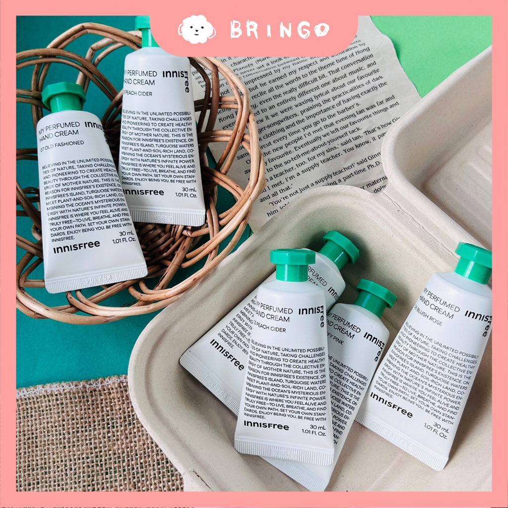 【BRINGO】Innisfree 我的香氛護手霜 護手霜 悅詩風吟 保濕 香氛 香氛護手霜 韓國 張員瑛 乳木果油