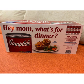 CAMPBELL'S 金寶湯 奶油蘑菇濃湯一組300g*10罐 549元--可超取付款