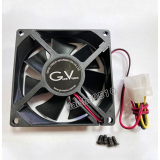 8CM電腦機殼風扇 大4PIN 全新 附螺絲 庫存新品 買一送一