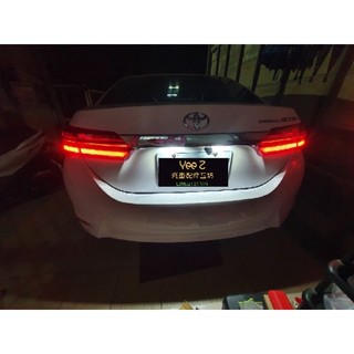 Toyota 一體式 LED 牌照燈 altis camry yaris rav4