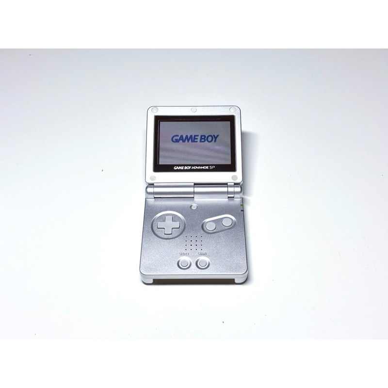【勇者電玩屋】GBA正日版-零件機 GBA SP 銀色款（Gameboy）（音量卡榫斷/按鍵不靈敏）10261699