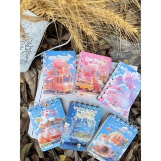 快速出貨-現貨在臺 線圈本 A7側翻 7上翻 線圈筆記本 活頁本 口袋筆記本 小本子 隨身筆記本 ((圖案隨機混發))