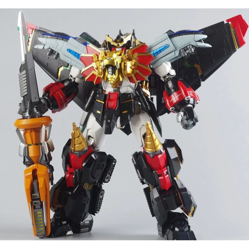 合金成品 爆王模型 GGG勇者王 gaogaigar 獅子合體 合金成品 POSE+改良版 超合金魂 勇者王 我王凱牙