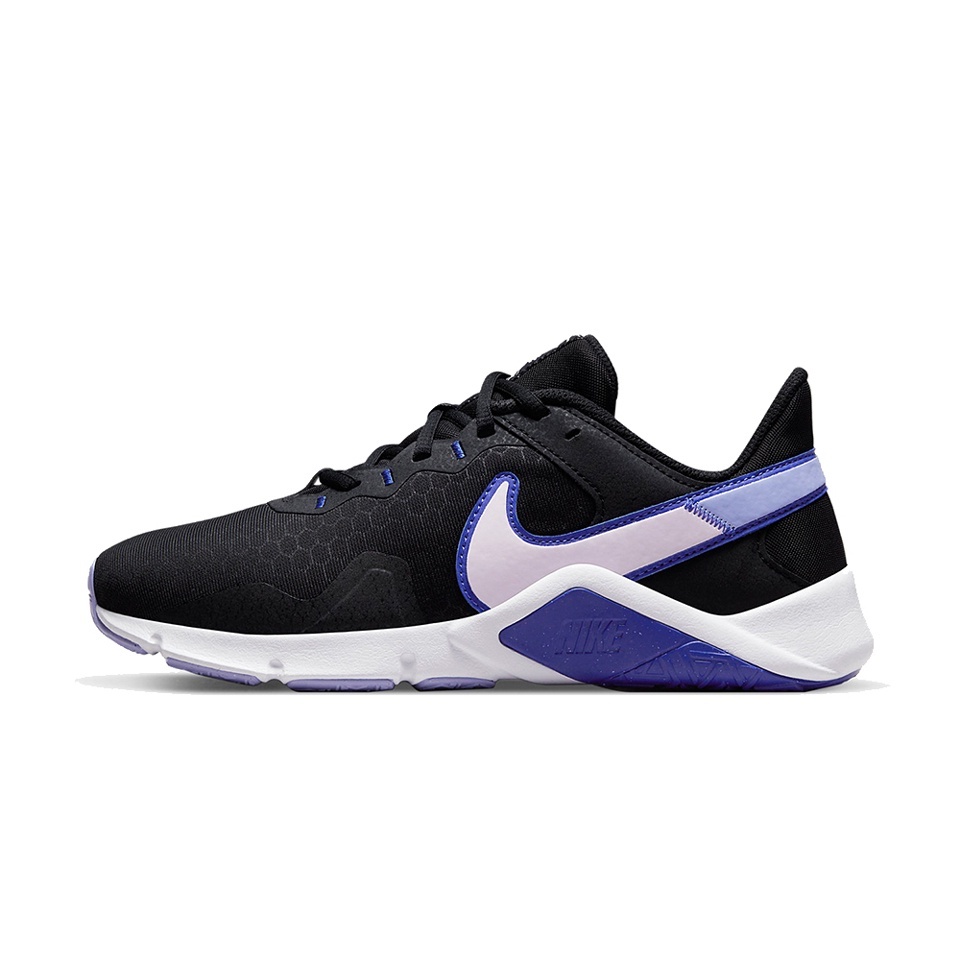 過季出清(女)【Nike】LEGEND ESSENTIAL 2 女慢跑鞋-黑紫色 CQ9545-009