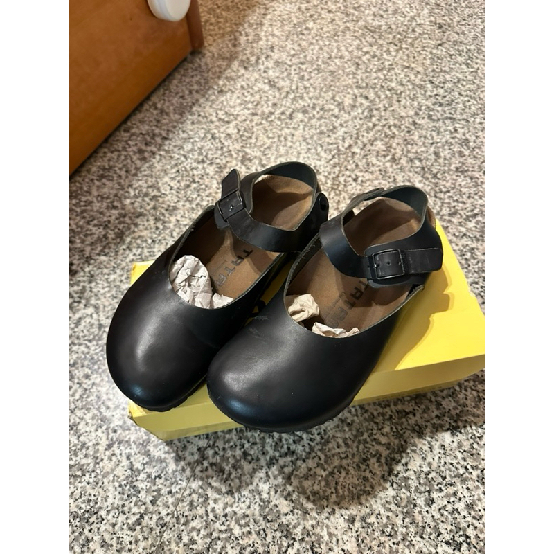 Birkenstock 勃肯鞋 volga黑色Tatami娃娃鞋38號24.5cm