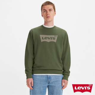 Levis 標準版大學T / 經典Logo / 軍綠 男款 38423-0053 熱賣單品