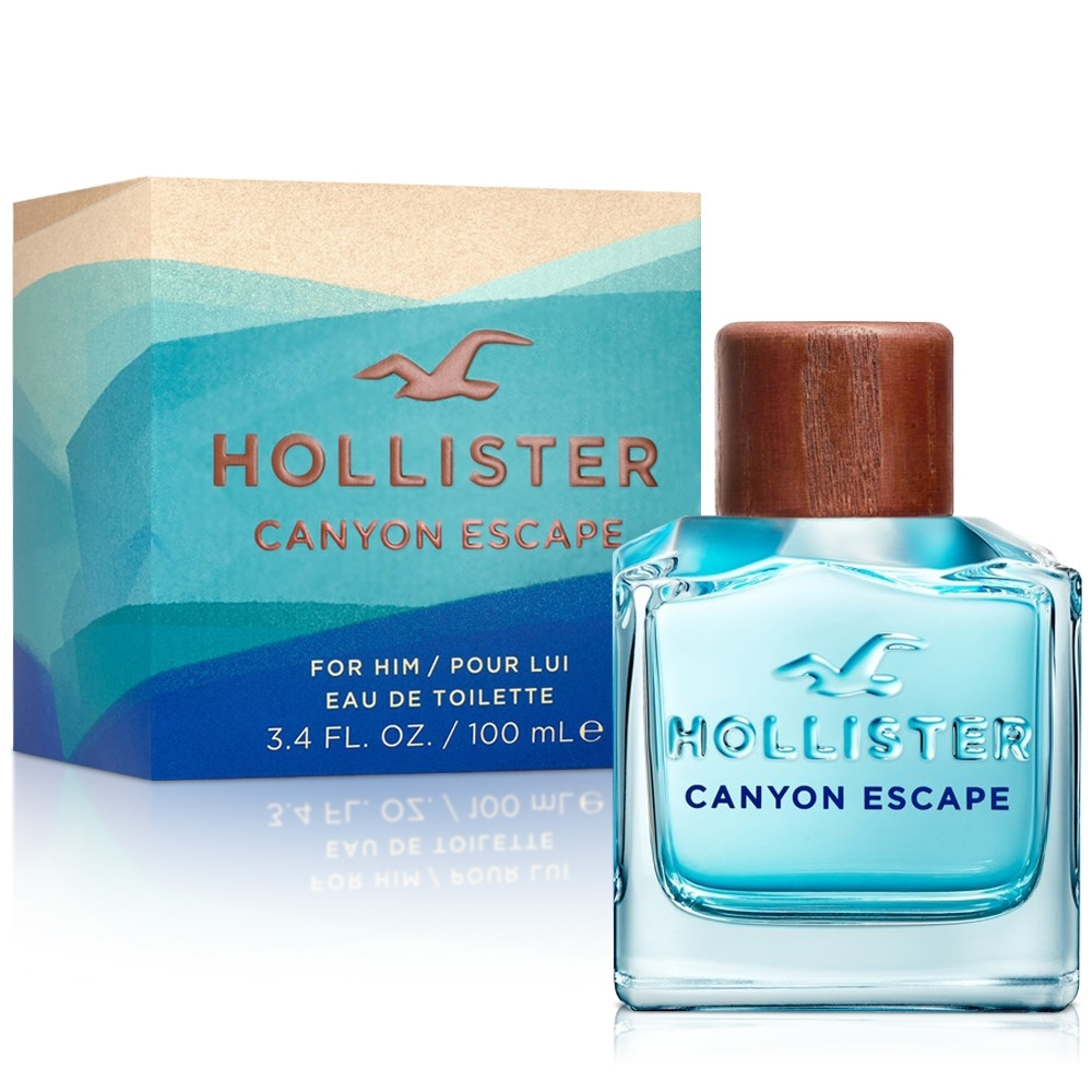 【香水專賣店】HOLLISTER Canyon Escape 自由曠野男性淡香水(100ml)