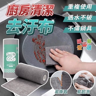 現貨特賣 廚房耐磨耐用刷鍋清潔去汙布(超值2入) 懶人抹布 洗碗布 清潔布