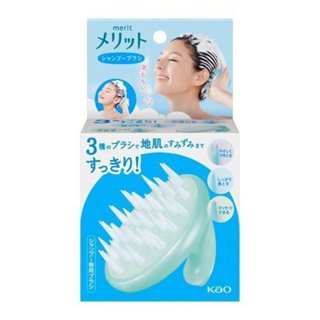 花王kao merit 頭皮護理 潔淨美髮清潔梳/按摩洗頭梳 【樂購RAGO】 日本製