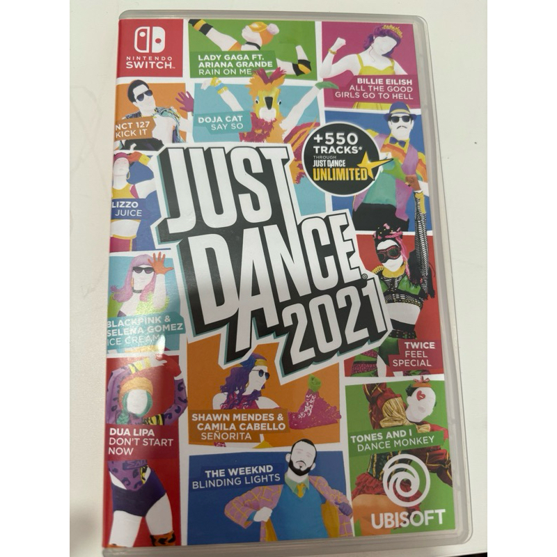 switch 遊戲片 JUST DANCE 2021 二手