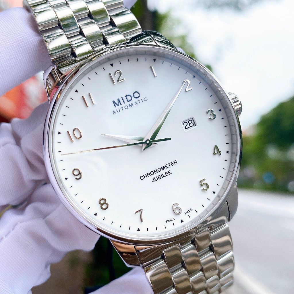 預購 全新 Mido 美度 Baroncelli永恆系列 天文台認證腕錶 型號 M0376081101200