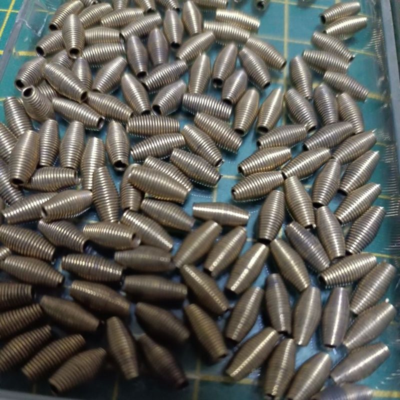 全新 現貨 8mm 彈簧米粒鉛 釣蝦 釣魚 天平 浮標 配重 diy 小工具 魚鉤 釣線 彈簧 米粒 鉛 約0.15克