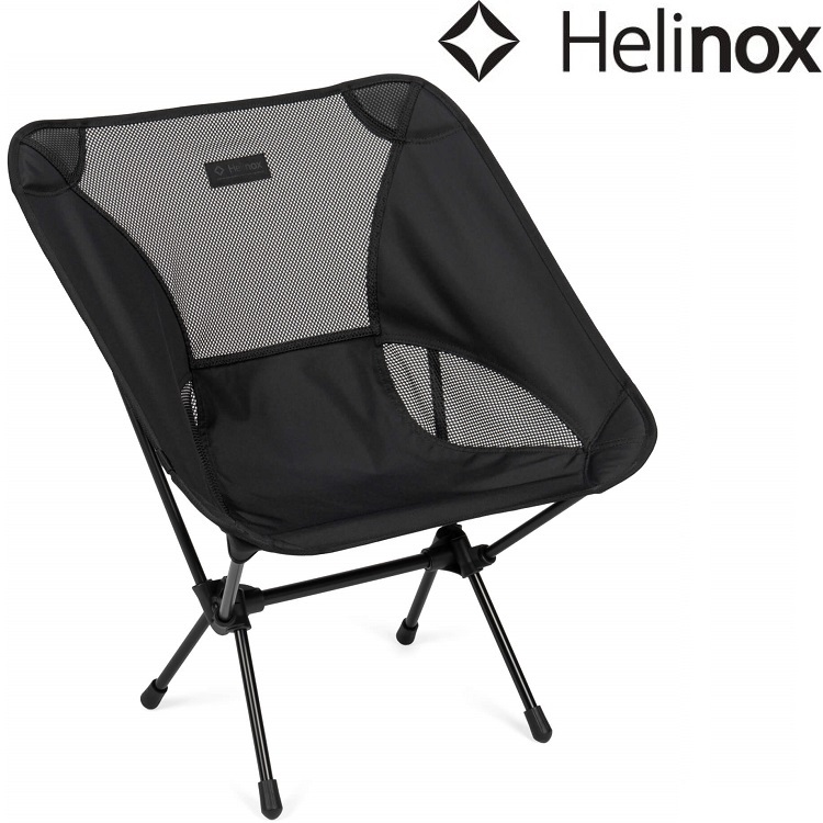 Helinox Chair One 輕量戶外椅/摺疊椅/露營椅/登山野營椅/椅子 純黑 Blackout 10022R1