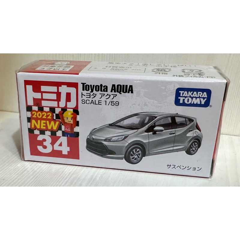 tomica 34 Toyota AQUA