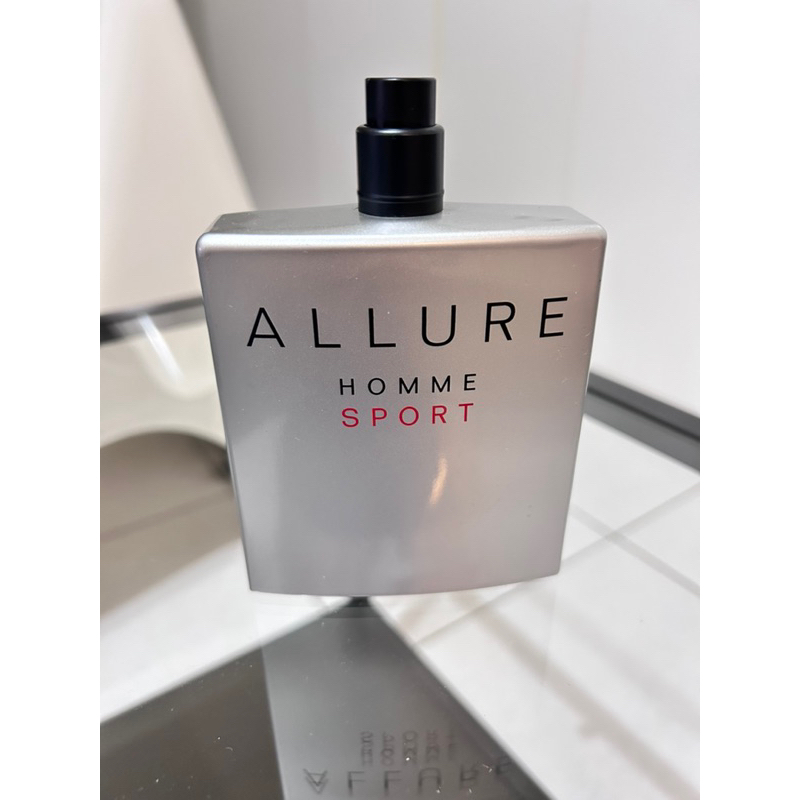 CHANEL Allure Homme Sport 香奈兒傾城之魅運動男性淡香水   150ml(尚有100ml）