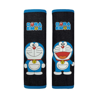 哆啦A夢DORAEMON DR-23001 牛仔布安全帶護套組(2入)【真便宜】