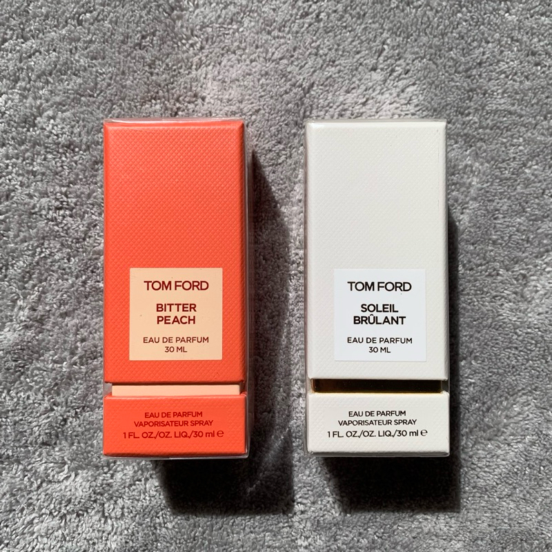 TOM FORD 蜜桃狂想 苦桃 BITTER PEACH 金色島嶼 SOLEIL BRULANT