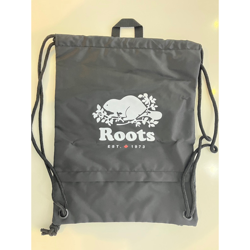 ［Roots] 輕便旅行束帶口雙肩後背包