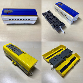 Tomy Plarail 鐵道王國 新幹線 新幹線變形火車機器人 E5 E7 黃博士 武器車廂