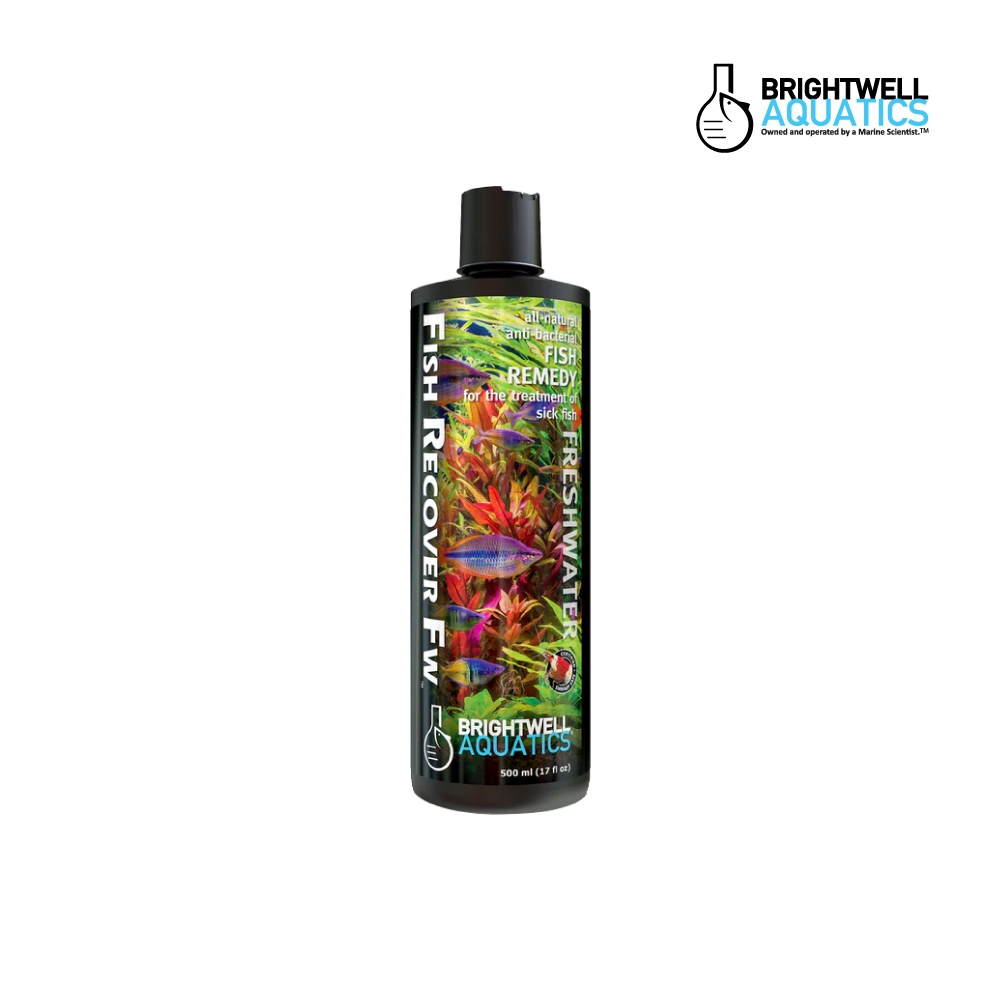 BWA 百威 BrightWell 全天然草本抗菌魚病治療劑 淡水 500ml 即期良品 美國原裝進口