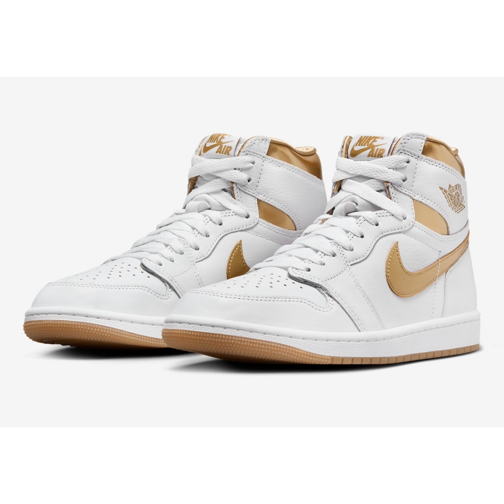 柯拔 Air Jordan 1 High OG WMNS Metallic Gold FD2596-107 AJ1