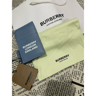 BURBERRY 巴寶莉 品牌燙印LOGO信用卡名片夾零錢包