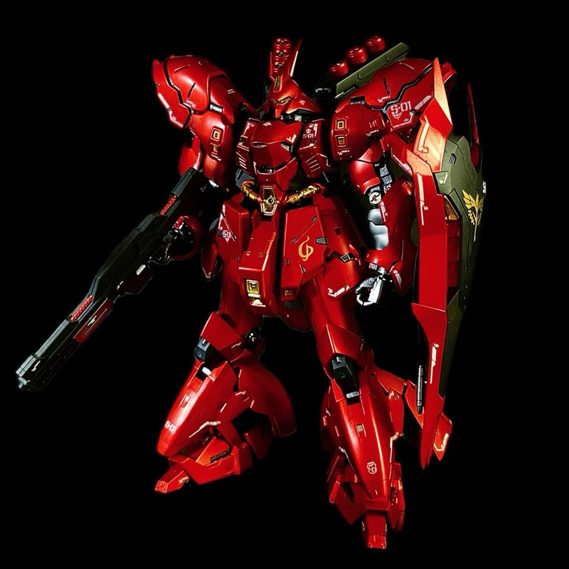 (訂製完成品）BANDAI RG 29 1/144 MSN-04 SAZABI 沙薩比