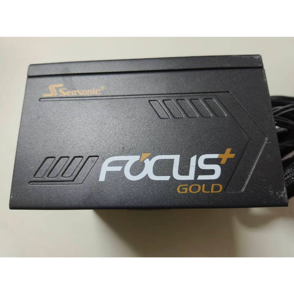 #P156 海韻 FOCUS+ 550 GOLD 550W 80+金牌 缺部分模組線 電源供應器 SSR-550FX