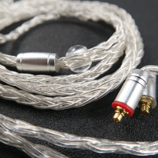 mmcx 8股 銀色 單晶銅鍍銀? 升級線 耳機線 適用 bgvp fiio se215
