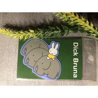 (現貨) 日本製 米飛兔與大象貼紙 Miffy 米菲兔 防水耐光 行李箱貼紙 戶外貼紙 可愛貼紙 日本貼紙 日本直送