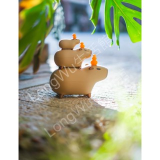 【原創賣家】「現貨」Capybara疊疊樂擺件(磁吸款) / 水豚君疊疊樂 水豚疊疊樂