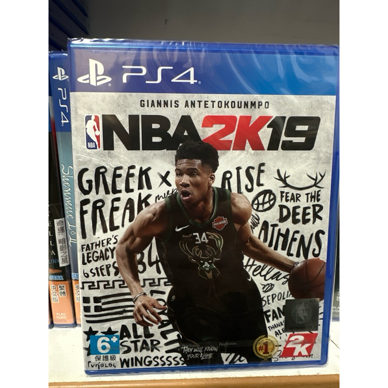 PS4 NBA 2K19 一般中文版 全新未拆