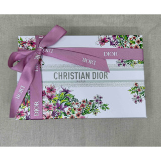 【全新】Dior 2024 春季 情人節限定包裝 禮盒 紙袋 防塵袋 小提袋 藍星唇膏4色試色卡 迪奧癮誘唇膏4色試色卡