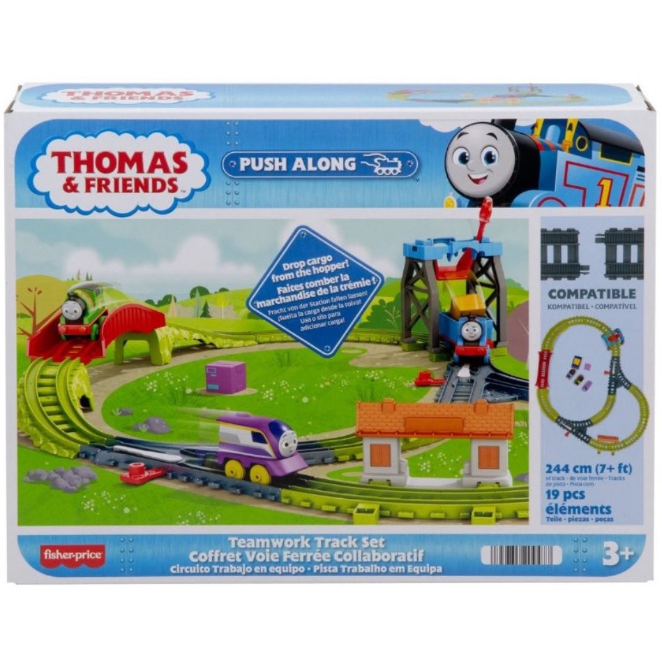 <正版現貨>Mattel Thomas 湯瑪士小火車-培西佳奈大合作火車軌道組 湯瑪士小火車