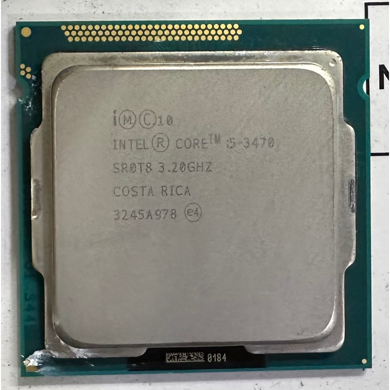 中古 二手 CPU I5-3470 功能正常 可以開機