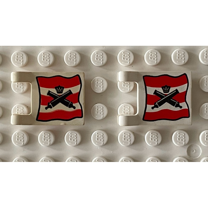 LEGO樂高 二手 絕版 海盜系列 6271 官兵旗 旗幟 旗子 小旗子