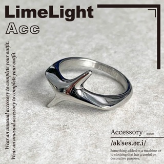 ☆LimeLight☆ 十字星 Y2K 科技 韓國 百搭 飾品 鈦鋼 戒指