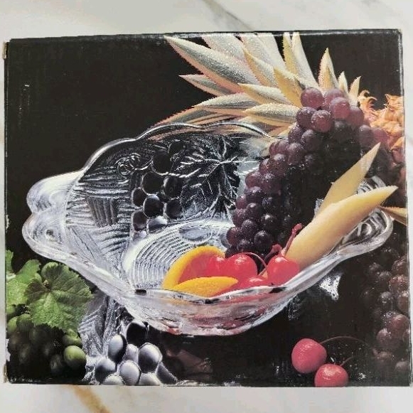 JAPAN SOGA 日本玻璃盤、水果盤
