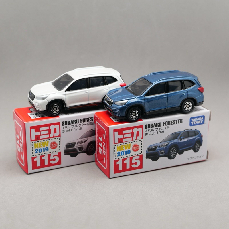 Tomica 多美 115 Subaru Forester 初回+一般 新車貼 絕版