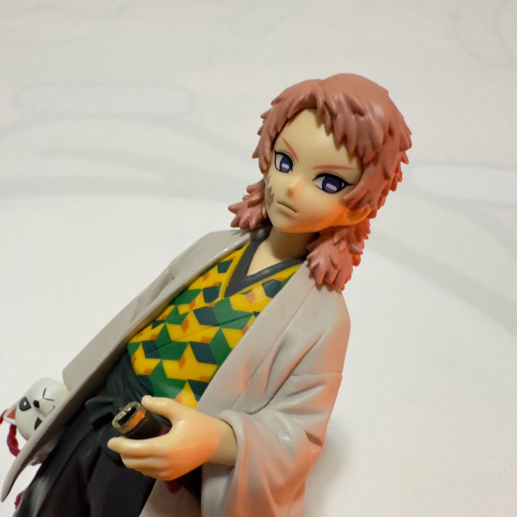 日版 正版 鬼滅之刃 錆兔 絆之裝 拾玖之型 鱗瀧錆兔 水之呼吸 公仔 景品 二手 現貨 無盒 實際拍攝