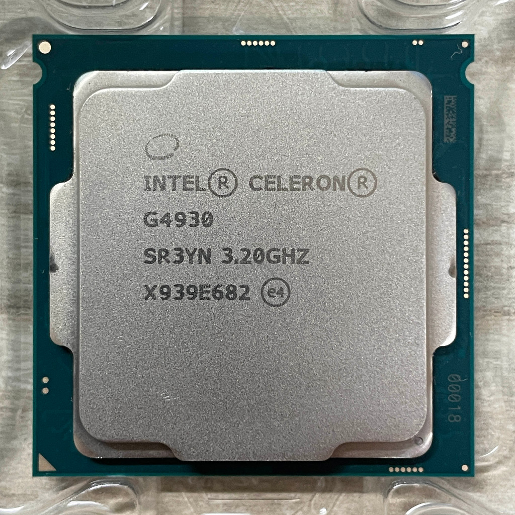 ⭐️【Intel Celeron G4930 2核2緒】⭐ 第八代/附散熱膏/無風扇/保固3個月