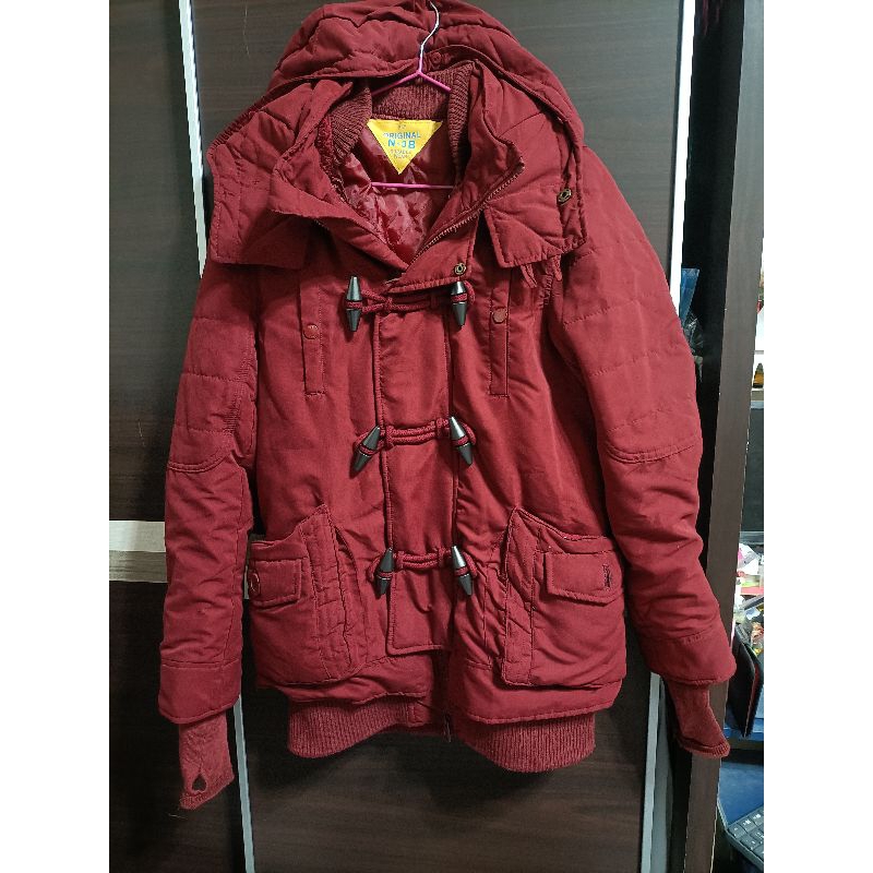 日本 SLY N3B外套 紅色 長版 1號