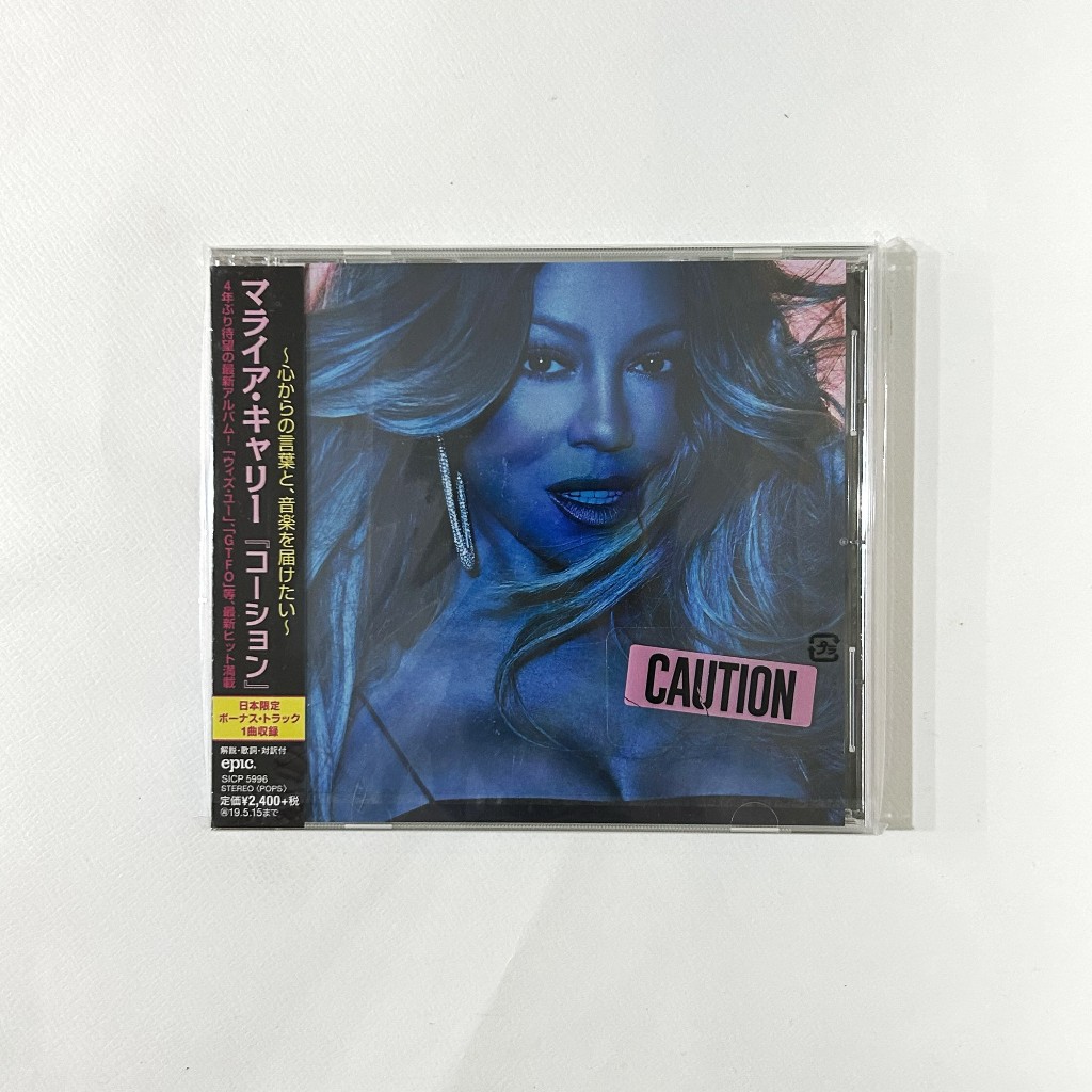 Mariah Carey 瑪麗亞凱莉 Caution 流行警報 日版 專輯