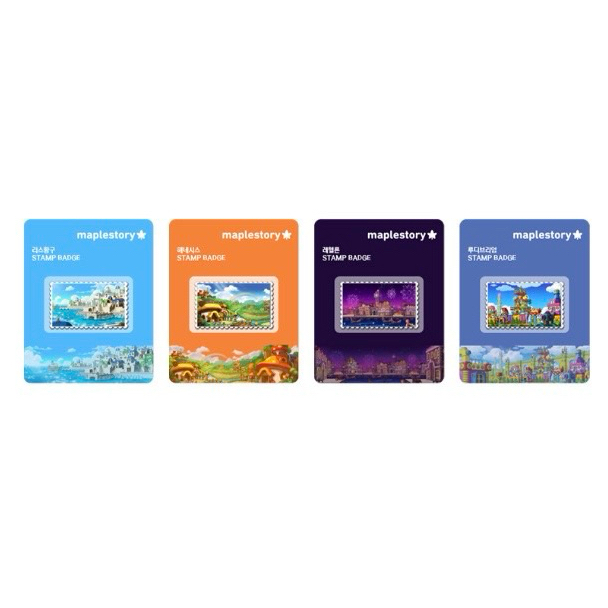 楓之谷 Nexon 徽章 別針 韓國快閃店 maplestory 玩具城 維多利亞港 弓箭手村 現貨