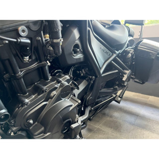 Rebel 1100T DCT後腳踏前移 適用於 Honda 叛逆者1100改裝後腳踏前移支架 Rebel250