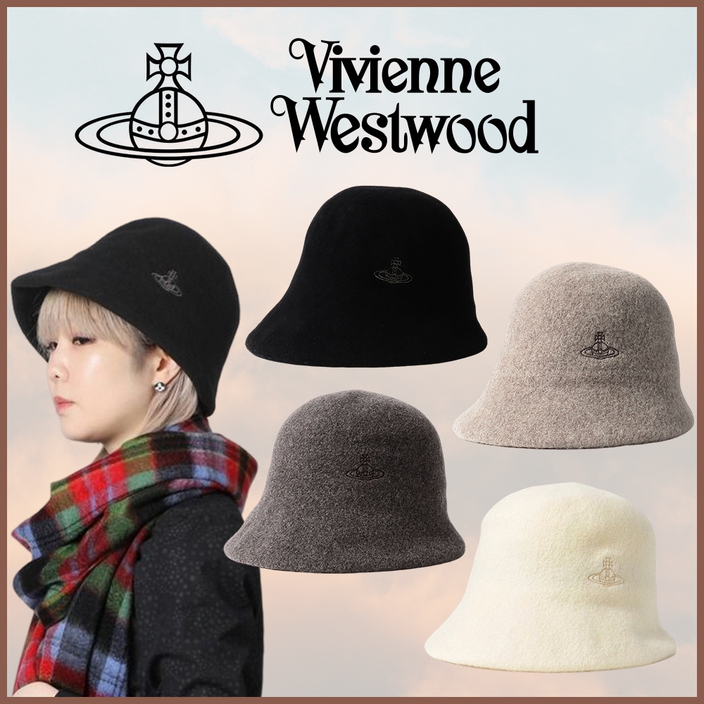 【日本限定】Vivienne Westwood ★ ORB刺绣 帽子