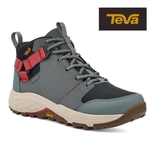 【TEVA】女登山鞋 高筒防水黃金大底 寬楦登山鞋/郊山鞋 - Grandview GTX 草綠色(原廠)