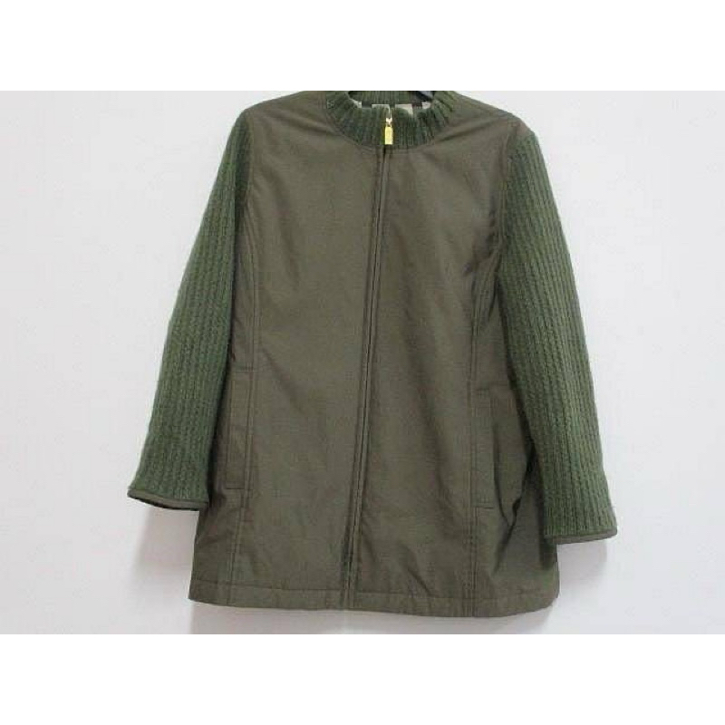 日本製精品 英國皇室御用品牌Daks 綠色風衣外套