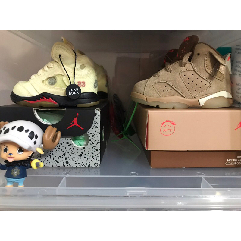 Travis Scott x Air Jordan 6 Retro SP (TD嬰童）5C